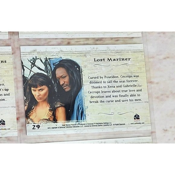 Xena Warrior Princess Collectible 9 Trading Card Bundle -Rittenhouse Archives - Picture 6 of 14